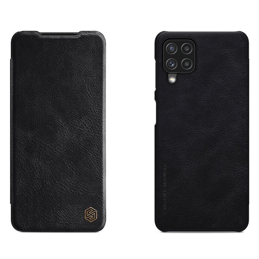 Nillkin Qin leather holster case for Samsung Galaxy A22 4G black_0