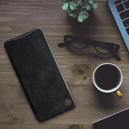 Nillkin Qin leather holster case for Samsung Galaxy A22 4G black_16