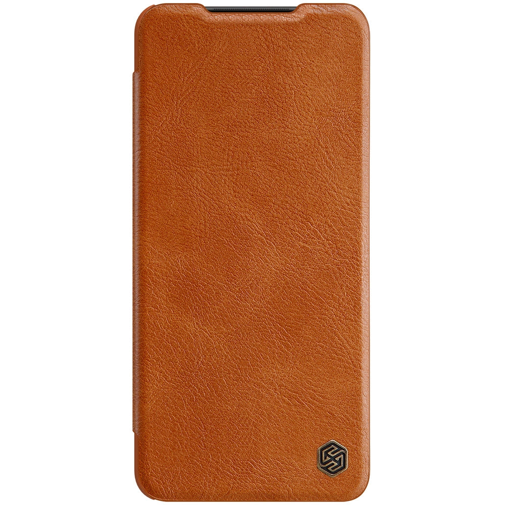 Nillkin Qin leather holster case for Samsung Galaxy A22 4G brown_2