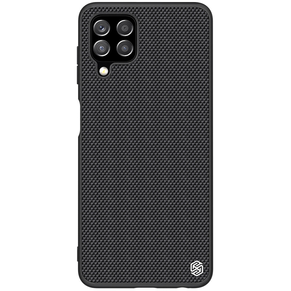 Nillkin Textured Case durable reinforced case with gel frame and nylon back for Samsung Galaxy A22 4G black_0