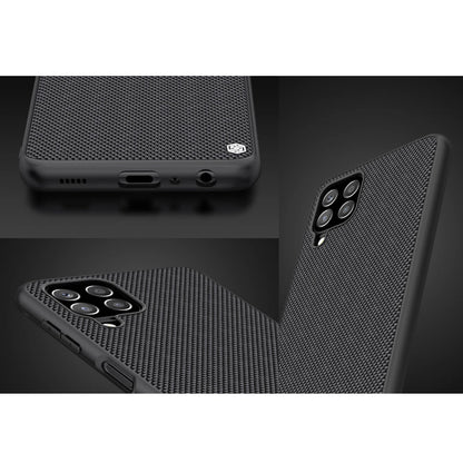 Nillkin Textured Case durable reinforced case with gel frame and nylon back for Samsung Galaxy A22 4G black_10