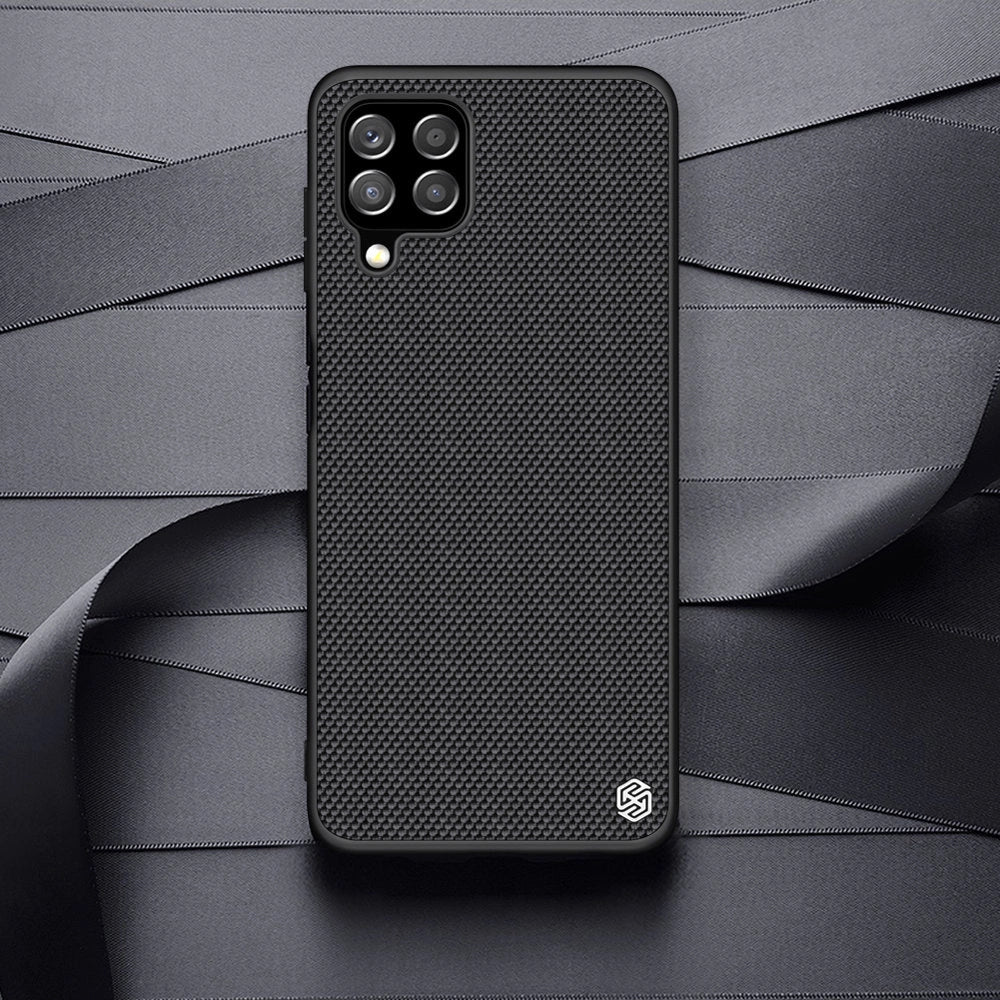 Nillkin Textured Case durable reinforced case with gel frame and nylon back for Samsung Galaxy A22 4G black_13