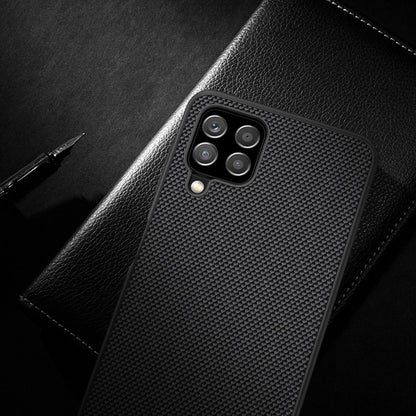 Nillkin Textured Case durable reinforced case with gel frame and nylon back for Samsung Galaxy A22 4G black_14