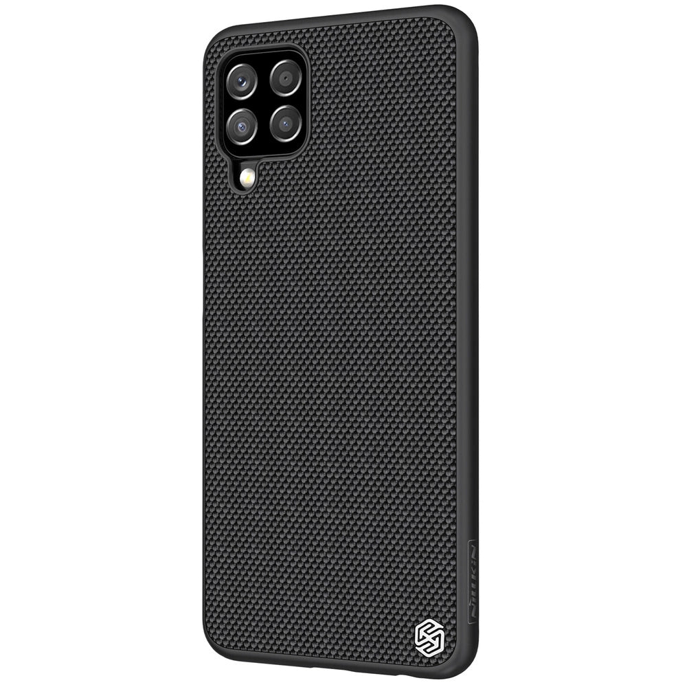 Nillkin Textured Case durable reinforced case with gel frame and nylon back for Samsung Galaxy A22 4G black_2