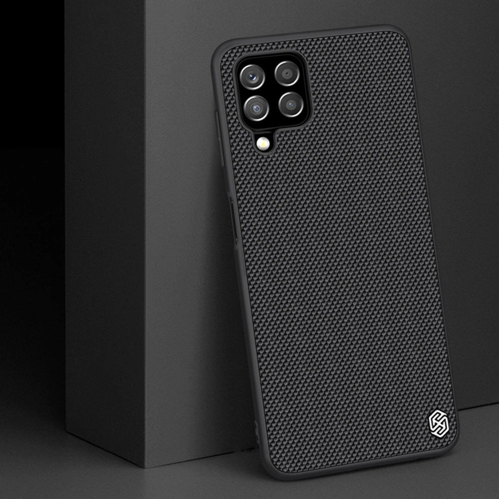 Nillkin Textured Case durable reinforced case with gel frame and nylon back for Samsung Galaxy A22 4G black_6