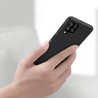 Nillkin Textured Case durable reinforced case with gel frame and nylon back for Samsung Galaxy A22 4G black_7