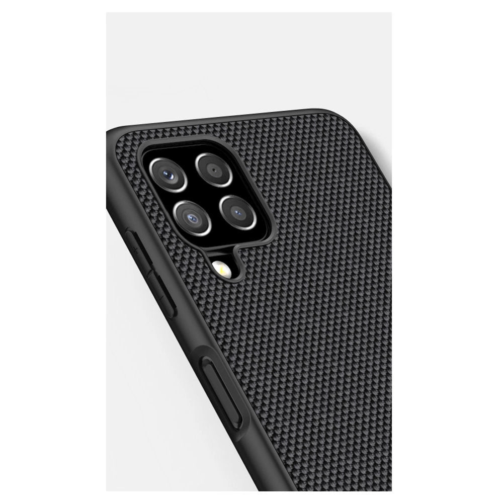 Nillkin Textured Case durable reinforced case with gel frame and nylon back for Samsung Galaxy A22 4G black_9