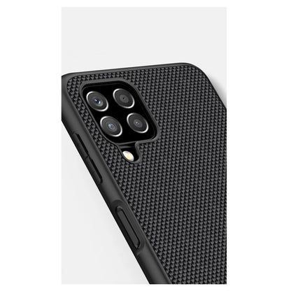 Nillkin Textured Case durable reinforced case with gel frame and nylon back for Samsung Galaxy A22 4G black_9