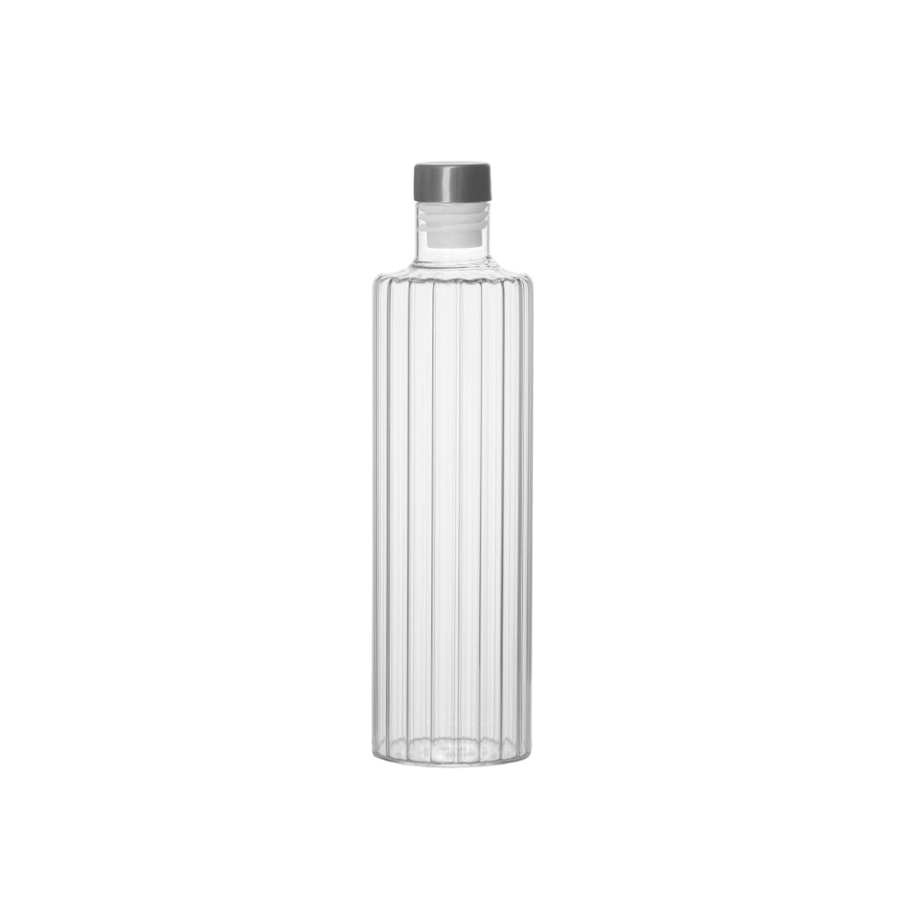 Botella cristal, tapon inox 1 l_0