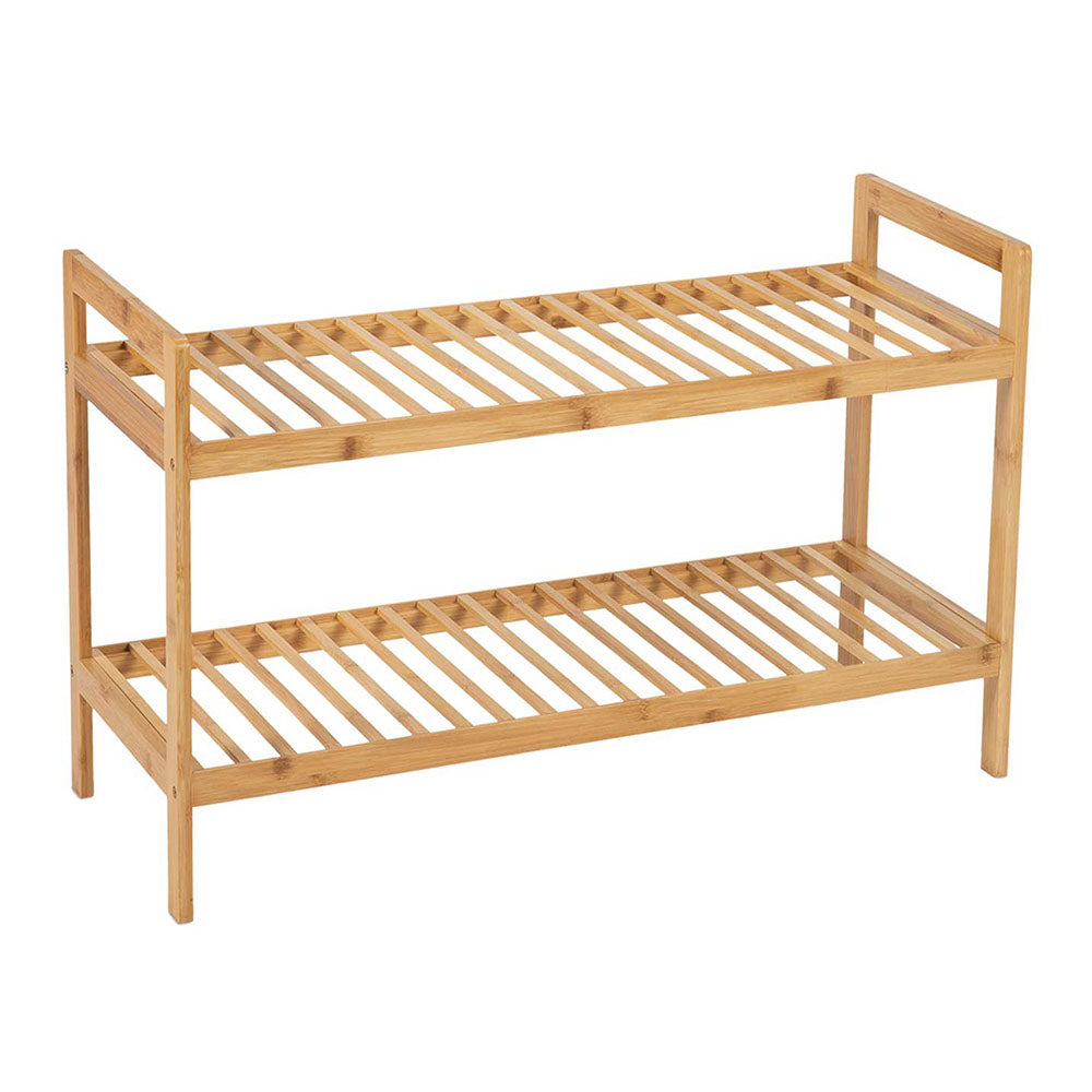 Estante/sapateira de bambu 70x26x40cm mu73106 andrea house_0