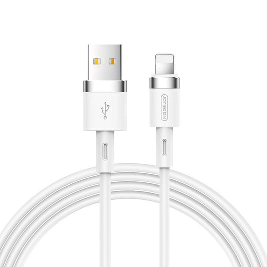 Joyroom Liquid Silicone Data Cable N2 USB-A / Lightning 2.4A 1.2m - White_0