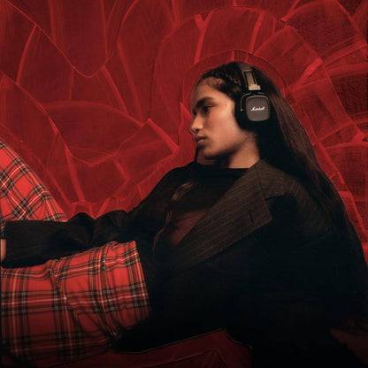 Headphones Marshall Major V Bluetooth Pretos