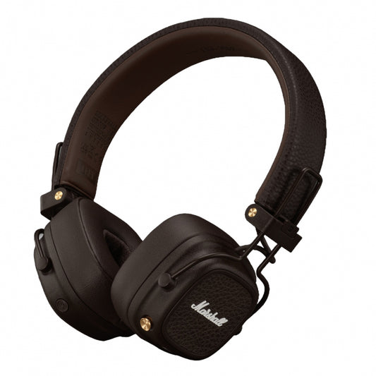 Auscultadores Bluetooth Marshall Major V Castanho