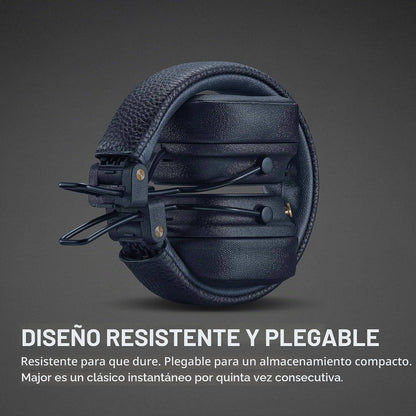Headphones Marshall Major V Bluetooth Azul Meia-Noite