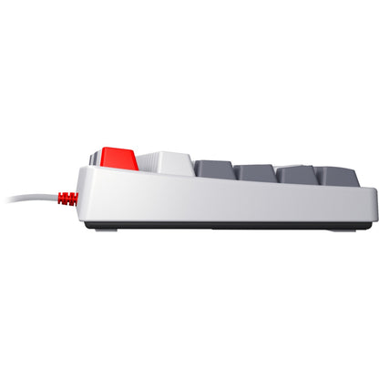 Teclado Gaming CHERRY XTRFY K4V2 TKL MX2A Red RGB Layout DE Cinza