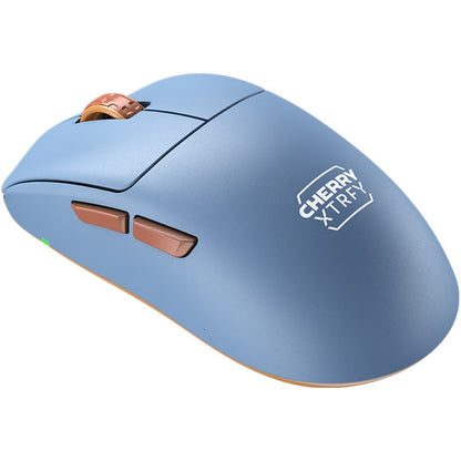 Rato Gaming Wireless CHERRY XTRFY M68 26000 DPI Azul Claro Bronze