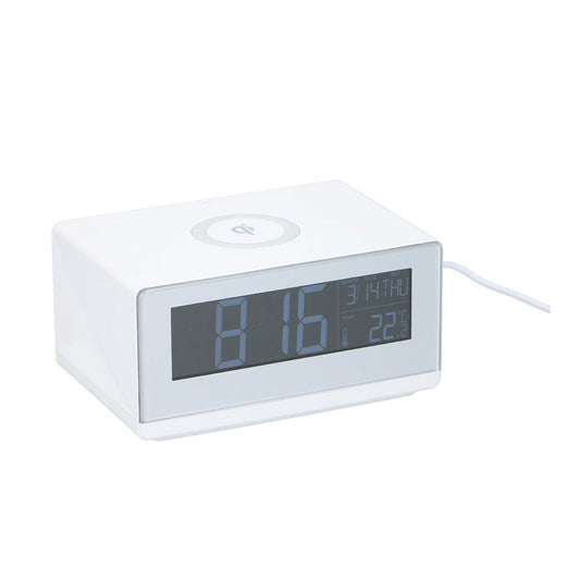 Despertador com carregador sem fios 5w grundig_0