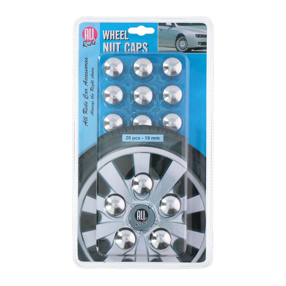 Tampas para porcas de rodas 19mm 20 peÃ§as all ride_0