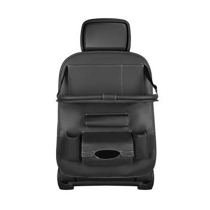Car seat organizer seat protector seat cover shelf mini car table black_3
