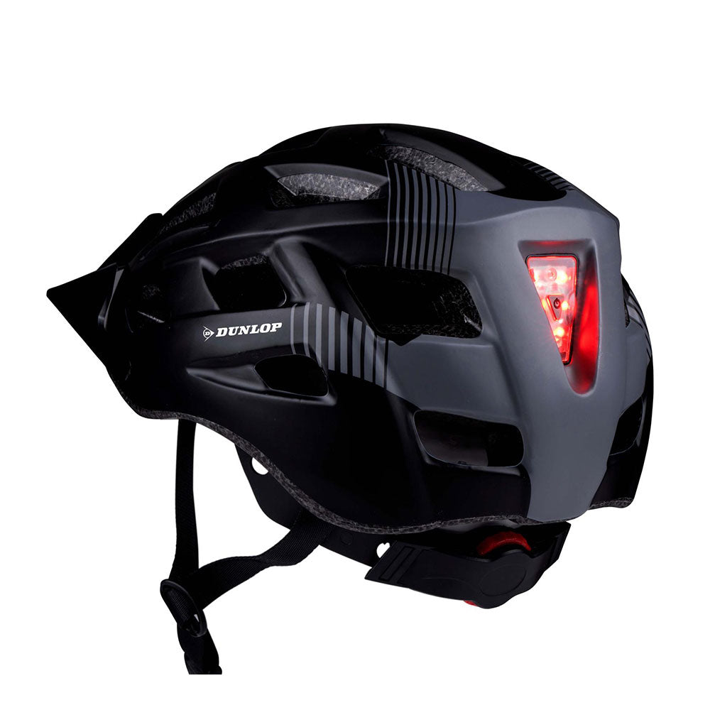 Capacete de bicicleta com leds vermelhos tamanho l 58-61 cm_0