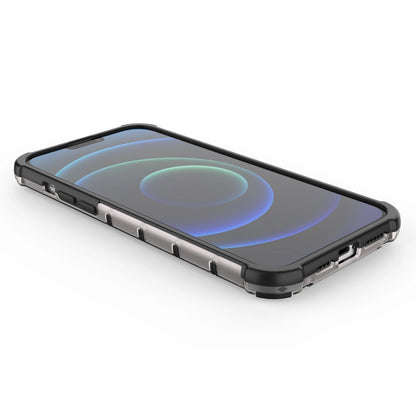 Honeycomb Case armor cover with TPU Bumper for iPhone 13 Pro Max black_11