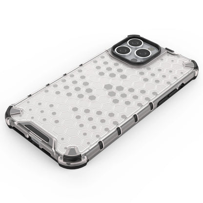 Honeycomb Case armor cover with TPU Bumper for iPhone 13 Pro Max black_4