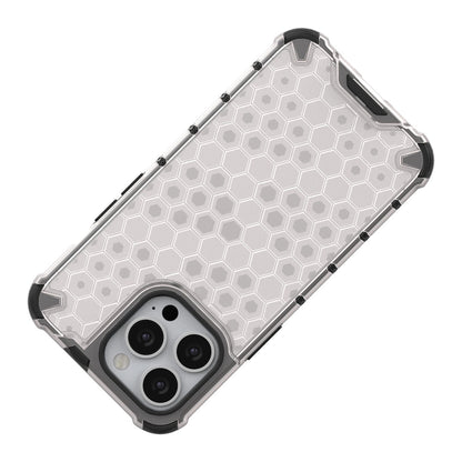 Honeycomb Case armor cover with TPU Bumper for iPhone 13 Pro green_6