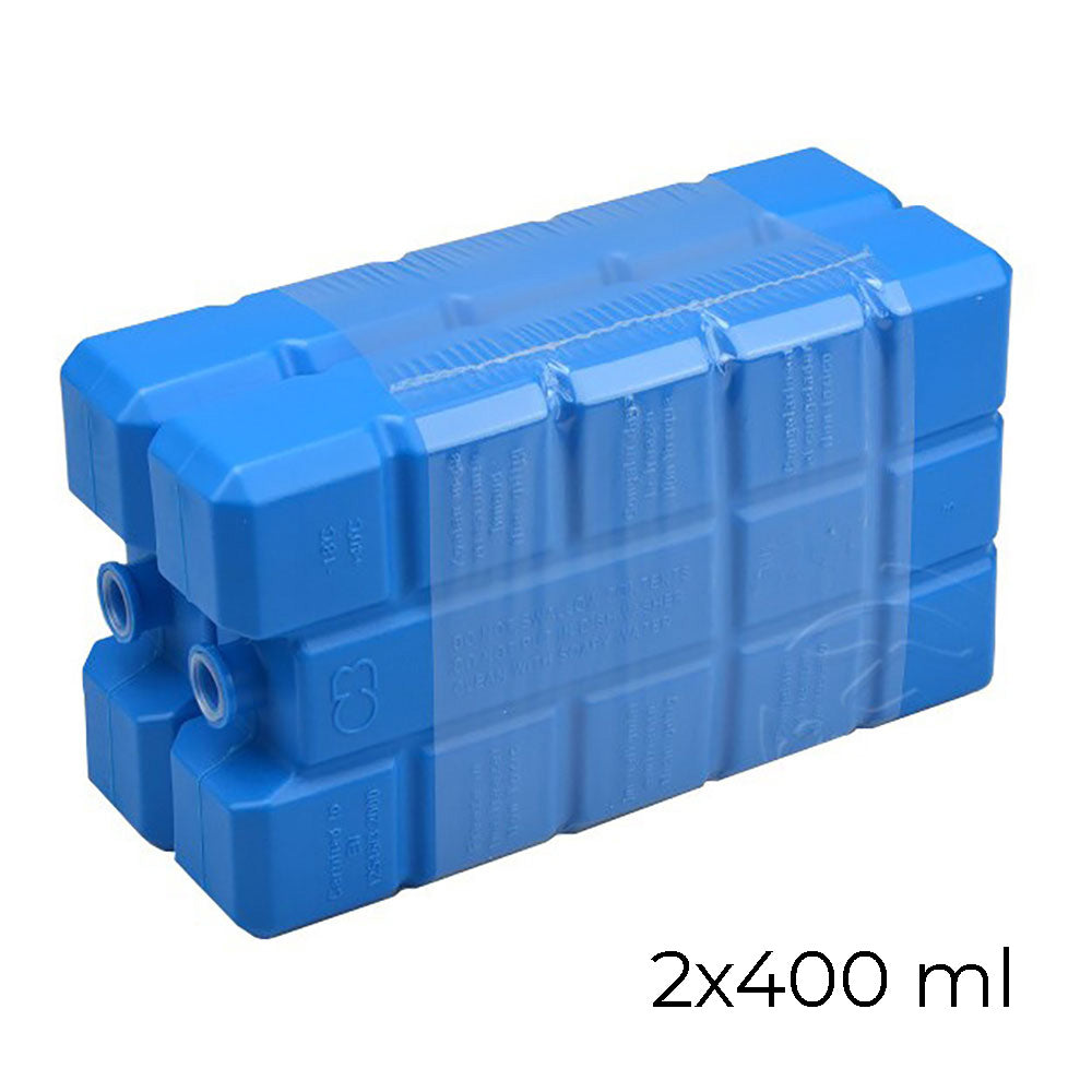 Pack de 2 acumuladores de gelo portÃ¡teis 400cl 16x9,5x6,5cm cores variadas_0