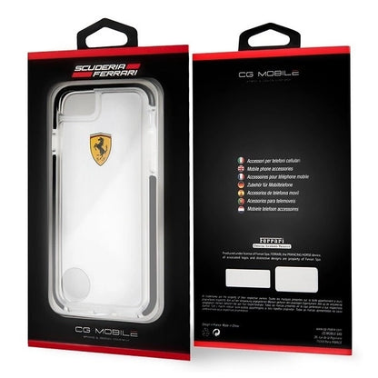 Ferrari Hardcase FEGLHCP7BK iPhone 7/8 SE 2020 / SE 2022 Shockproof transparent black_5