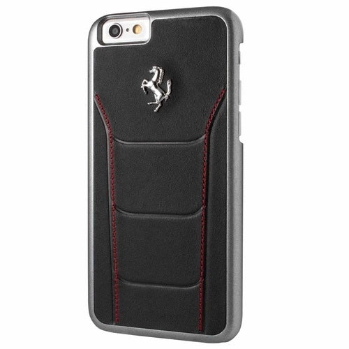 Ferrari Hardcase FESEHCP6BKR iPhone 6/6S 488 black/red stiching_0