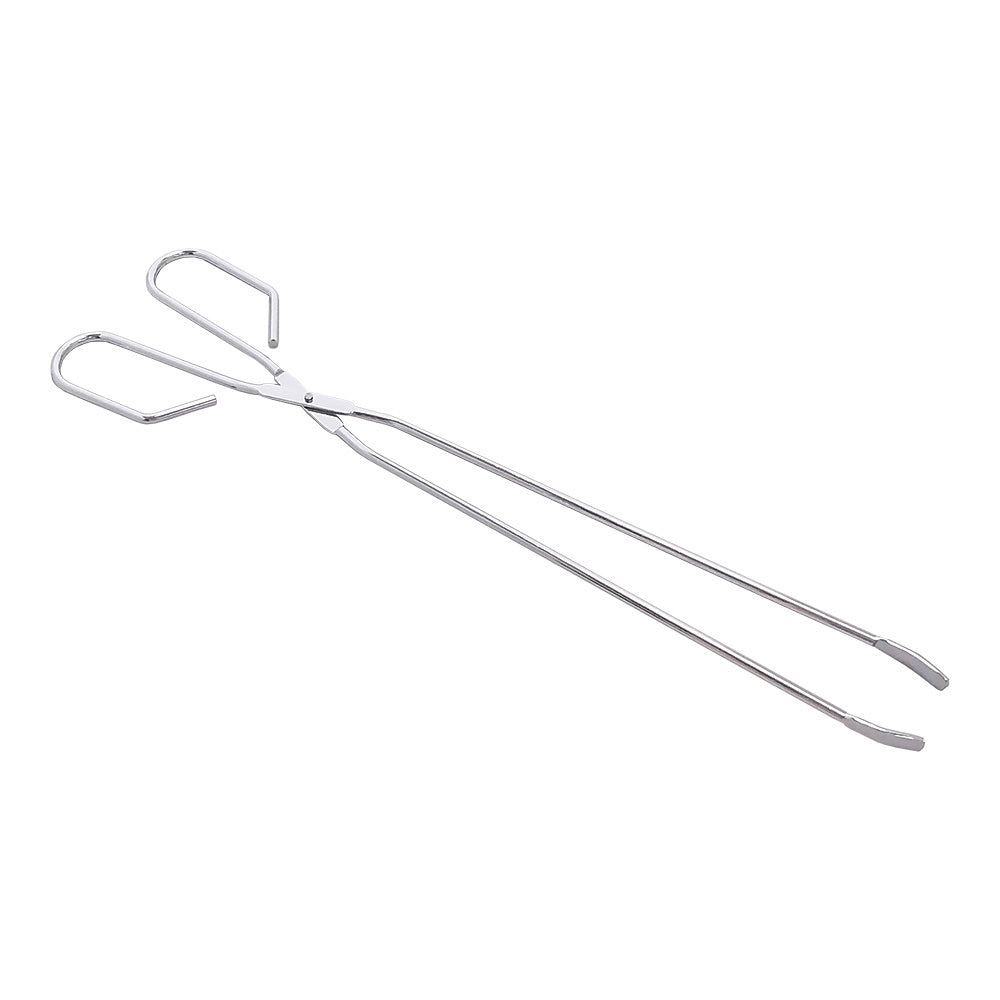 PinÃ§a para churrasqueira cromada 4mm 35cm_0