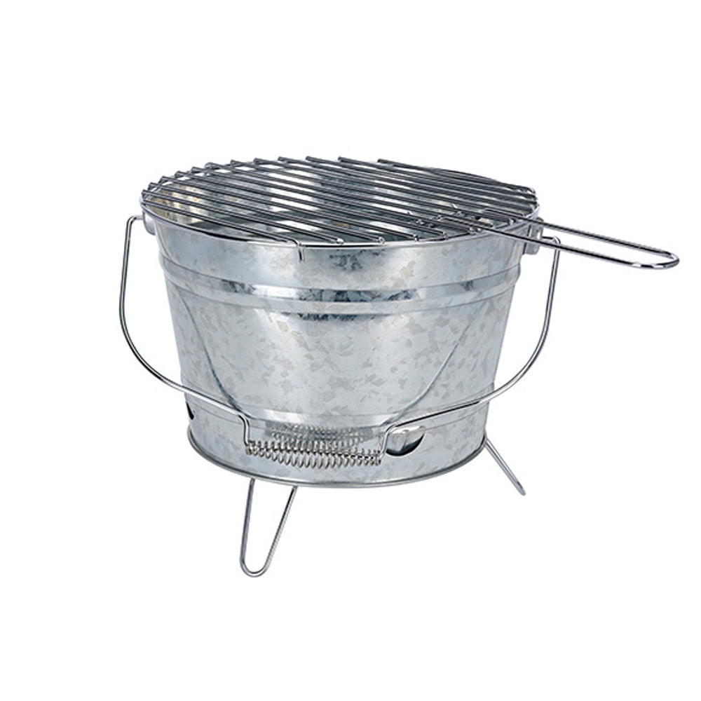 Churrasqueira de zinco modelo barril Ã¸27cm bbq_0