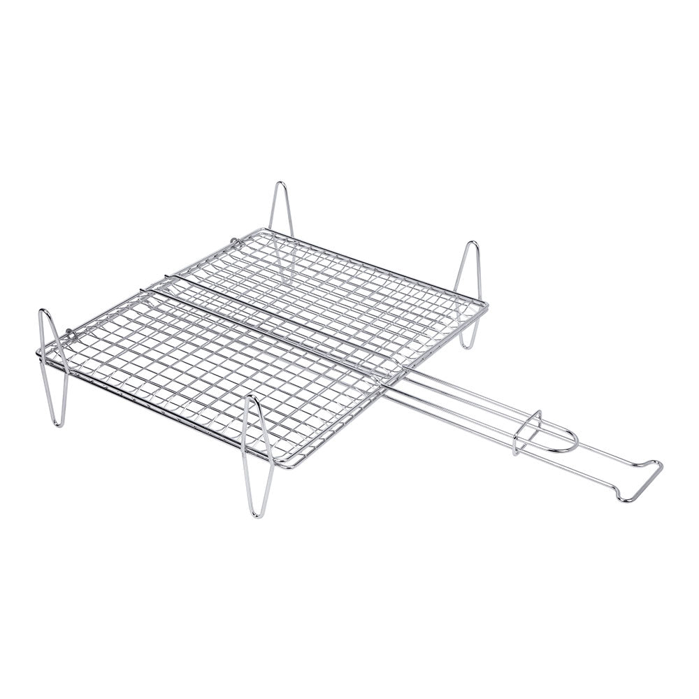 Grelhador duplo para peixe 40x45cm sauvic_0