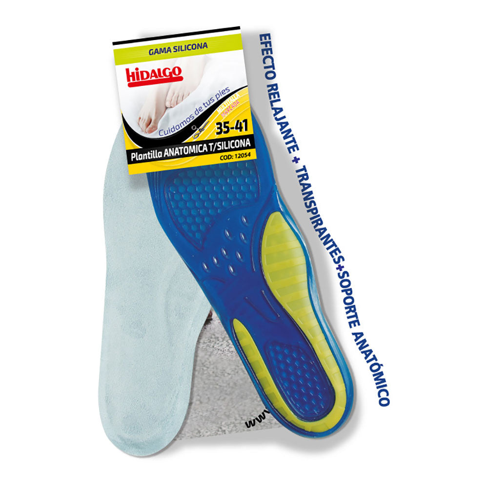 Palmilha para calÃ§ado anatÃ³mica de silicone t: 35-41 hidalgo_0