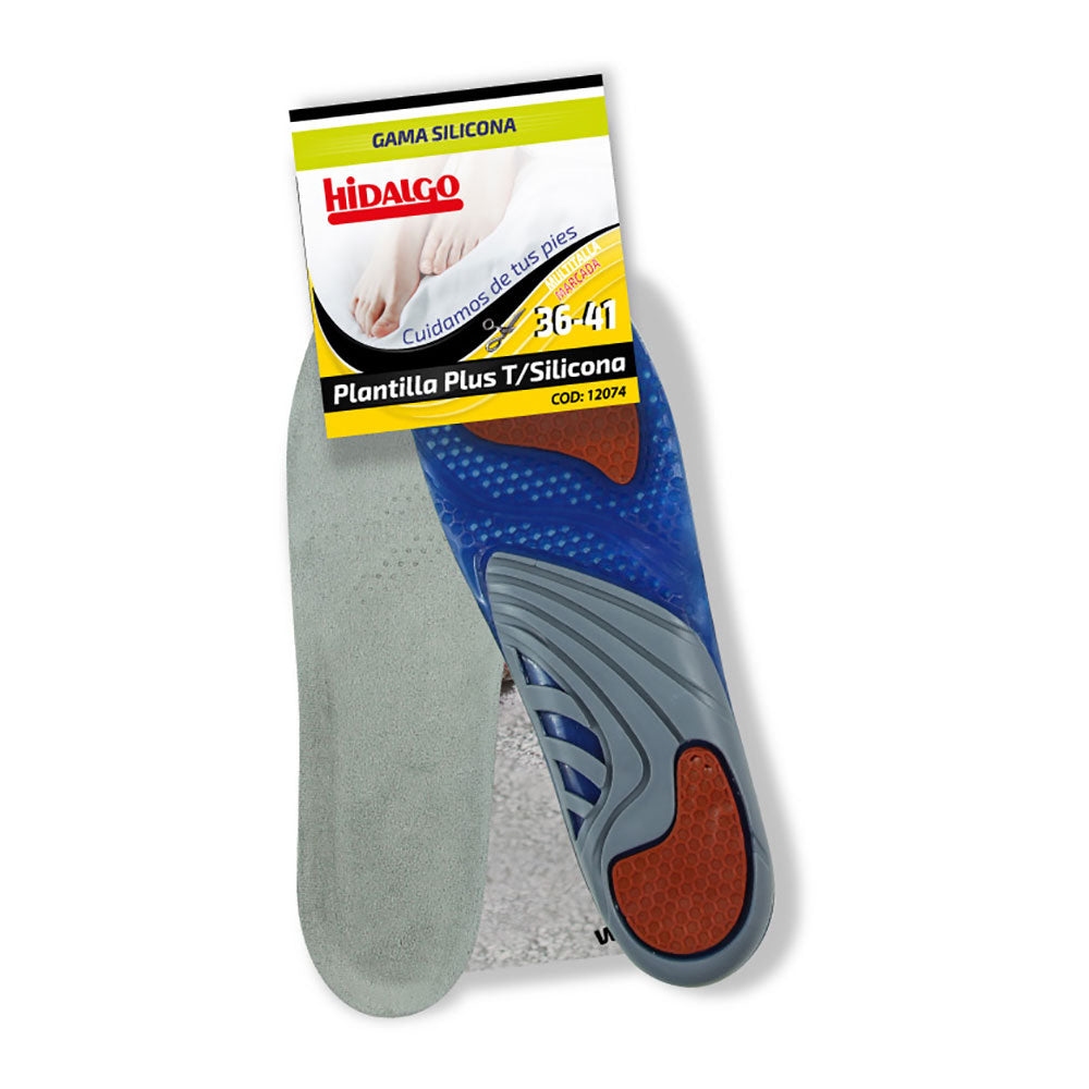 Palmilha para calÃ§ado plus silicone t: 36-41 hidalgo_0