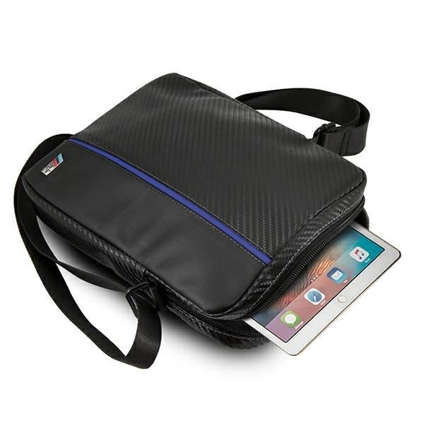 Torba BMW BMTB10CAPNBK Tablet 10" Carbon / Blue Stripe_3