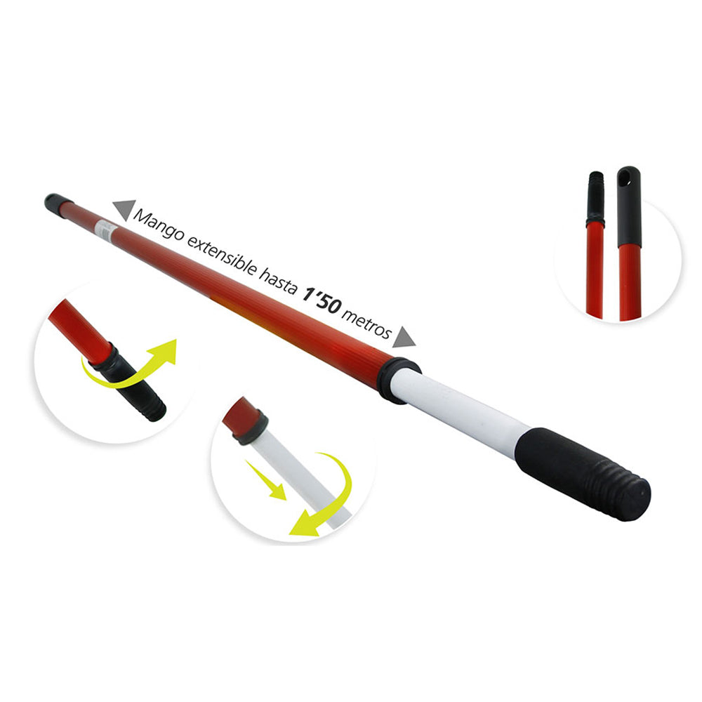 Cabo metÃ¡lico extensÃ­vel 86-150cm rosca Ã¸22mm_0
