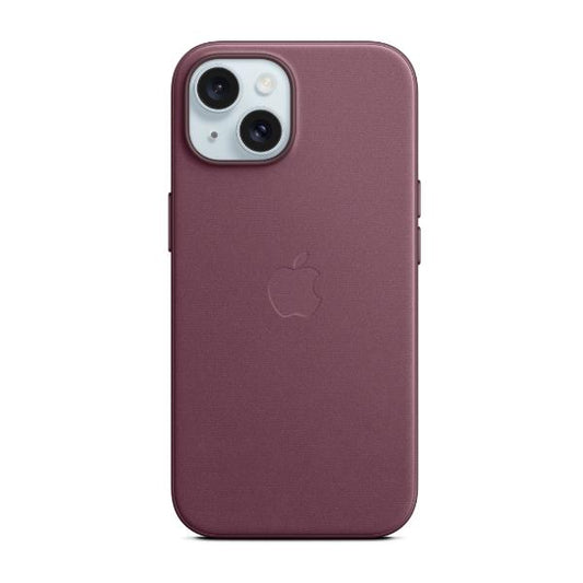 Custodia MagSafe in tessuto FineWoven per iPhone 15 - Gelso_0