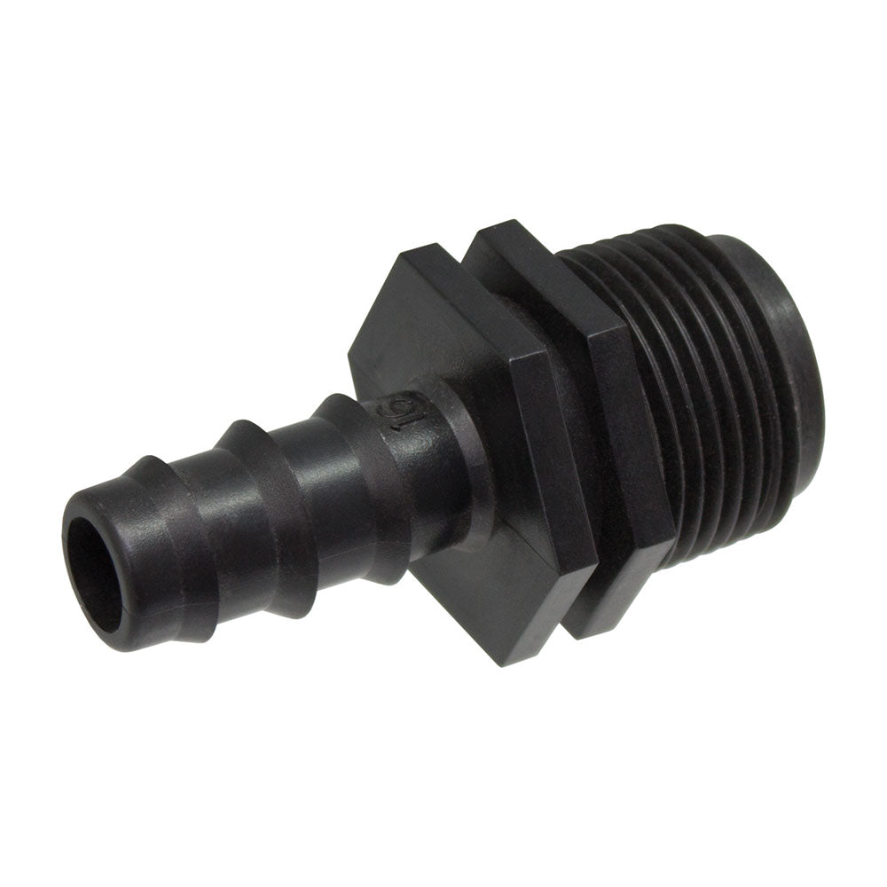 Adaptador macho tubo 16mm a rosca 1/2" em saco zip 1 unidade 900401 aqua control_0