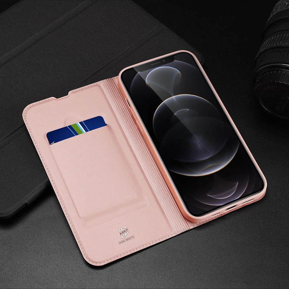 Dux Ducis Skin Pro Bookcase type case for iPhone 13 Pro Max golden_23