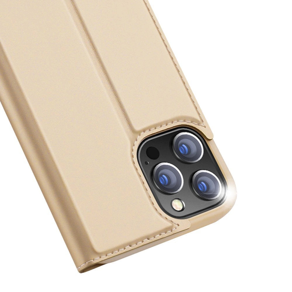 Dux Ducis Skin Pro Bookcase type case for iPhone 13 Pro Max golden_2
