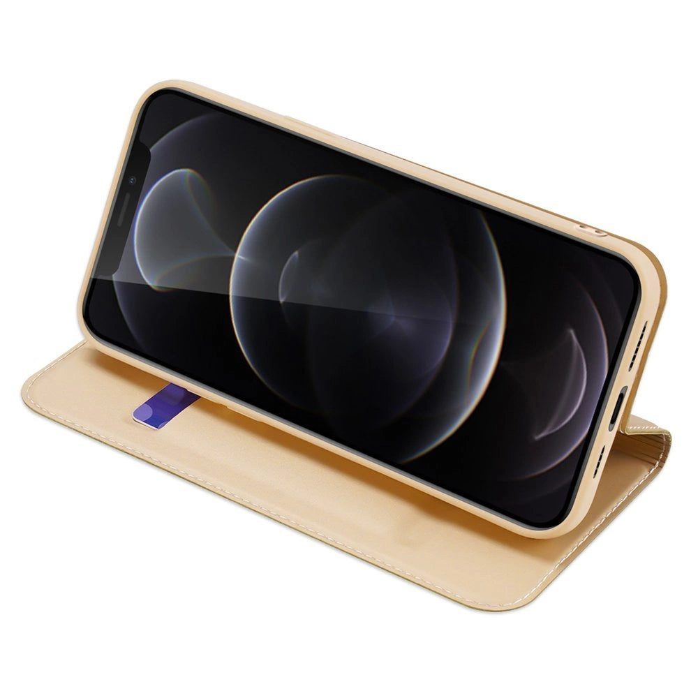 Dux Ducis Skin Pro Bookcase type case for iPhone 13 Pro Max golden_3