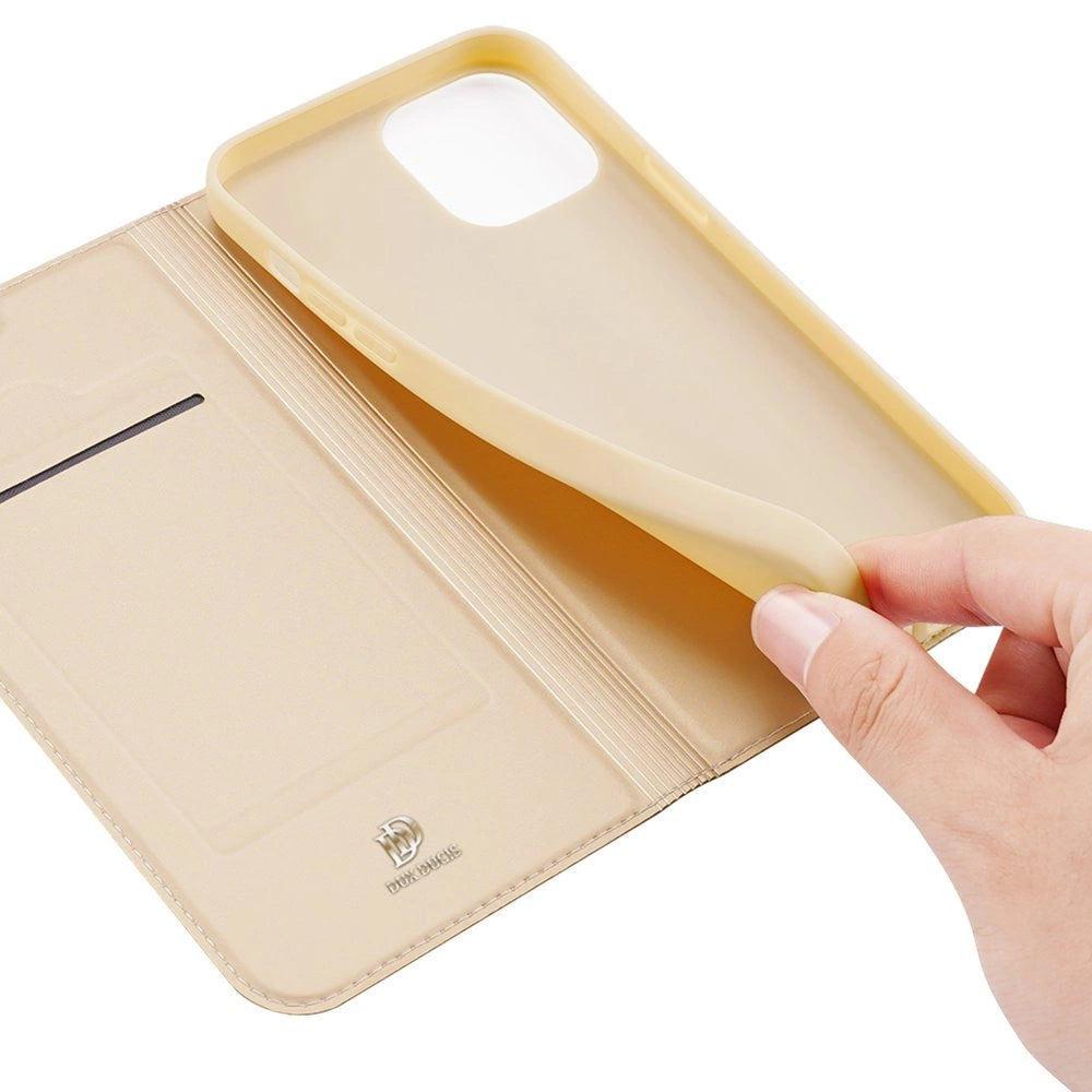 Dux Ducis Skin Pro Bookcase type case for iPhone 13 Pro Max golden_7