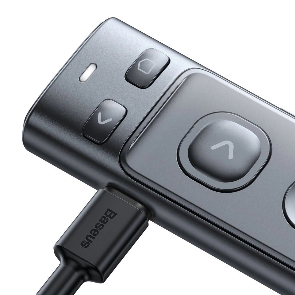 Baseus Orange Dot wireless laser pointer for presentations - gray (with battery)_17