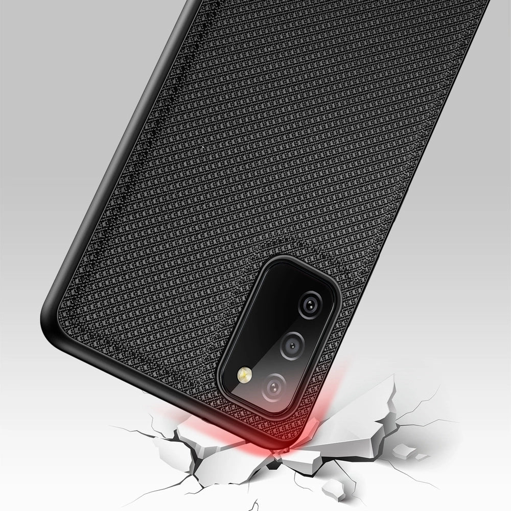Dux Ducis Fino case covered with nylon material for Samsung Galaxy A03s black_5