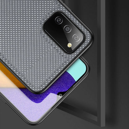 Dux Ducis Fino case covered with nylon material for Samsung Galaxy A03s gray_3