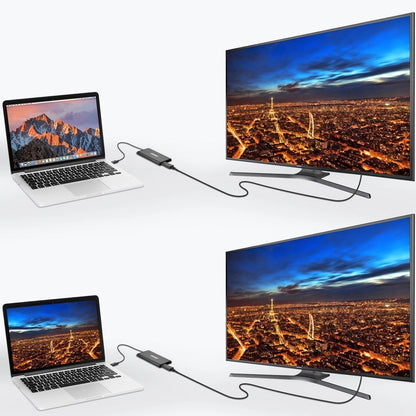 Choetech plug adapter USB Type C Thunderbolt 3 (40Gbps) - 2x DisplayPort 4K 60Hz black (HUB-D03)_4
