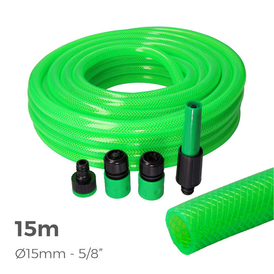 Kit de mangueiras de jardim estandar 15 m (5/8" 15 mm)_0