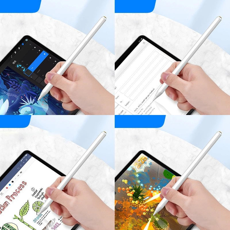 Choetech capacitive stylus pen for iPad (active) white (HG04)_6