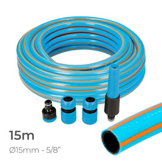Kit de mangueiras de jardim pro 15 m (5/8" 15 mm)_0
